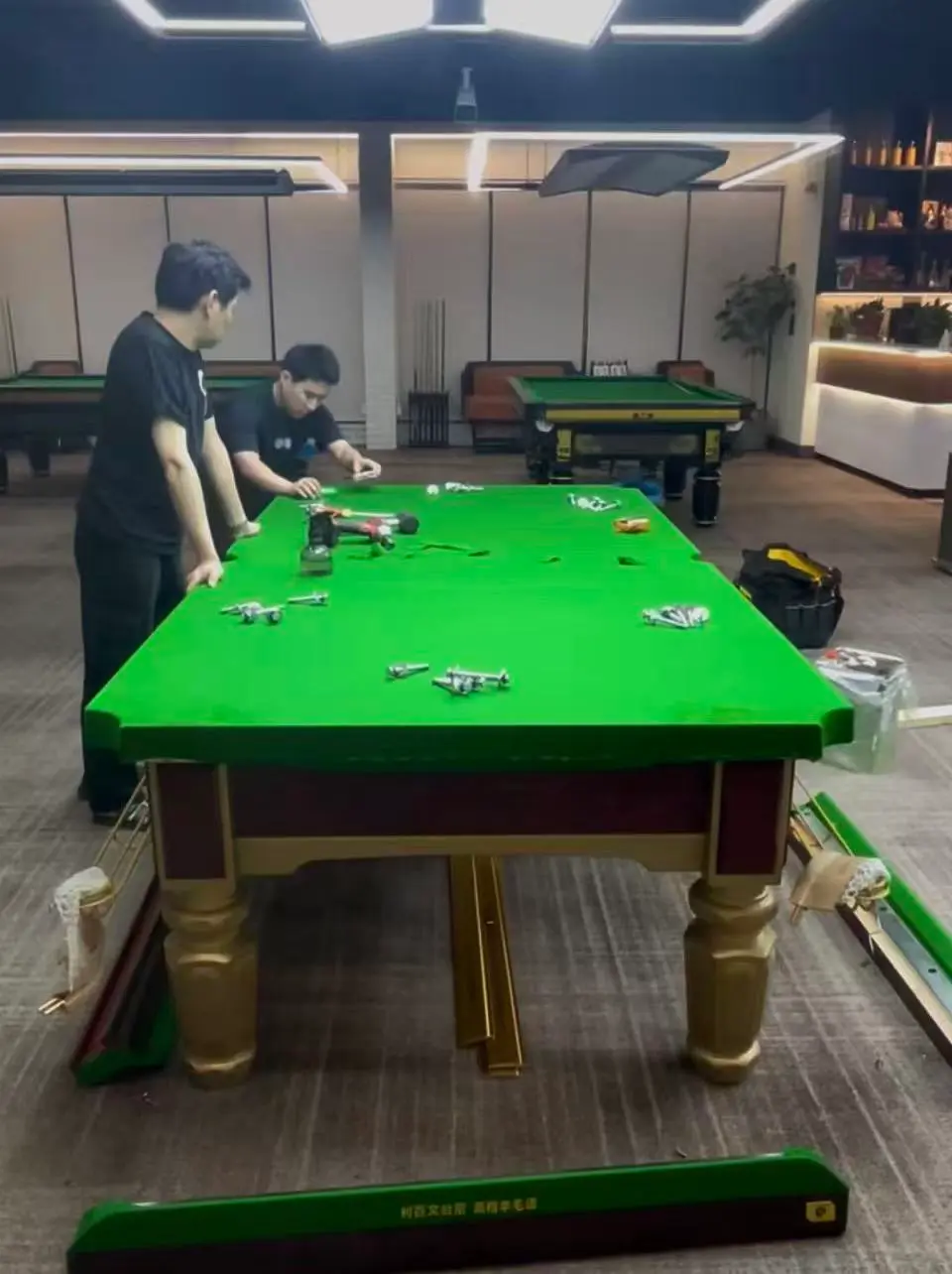 Pool Table Installation