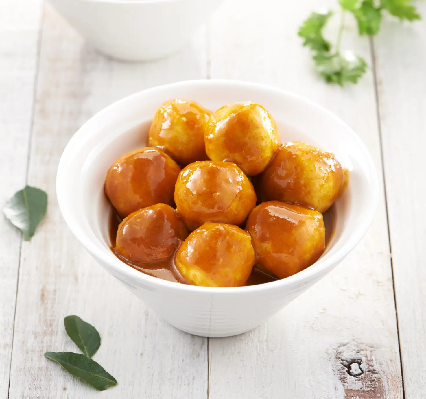 Curry Fish / Beef Balls / Boulettes de poisson / bœuf au curry