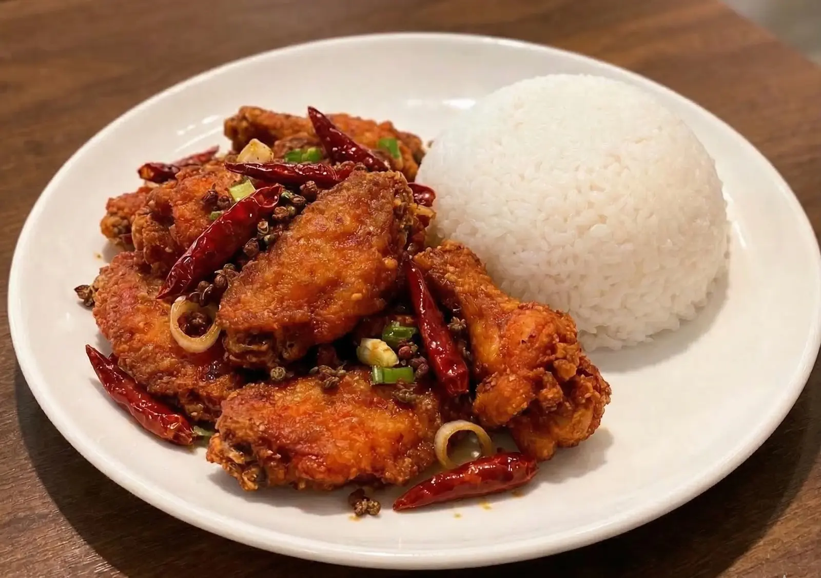 Spicy Chicken Rice / Riz poulet épicé